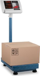 Steinberg Waga platformowa magazynowa licząca składana 30x40cm zasilacz + akumulator 100kg / 10g 2