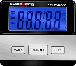 Steinberg Waga platformowa pocztowa do paczek SBS-PT-200/50 do 200kg / 50g 4