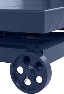 Steinberg Waga platformowa magazynowa z kółkami SBS-PF-600/100 LCD do 600kg 7