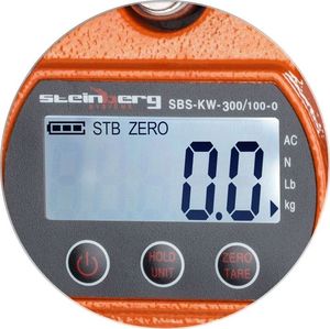 Steinberg Waga hakowa łowiecka dla myśliwych handlowa SBS-KW-300/100-O LCD do 300kg uniwersalny (384292-uniw) - 384292-uniw 5