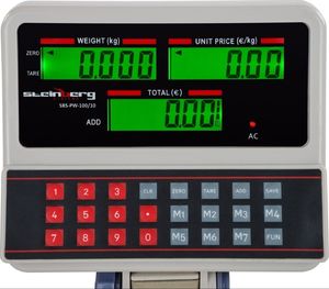Steinberg Waga sklepowa platformowa SBS-PW-100 LCD do 100kg 3