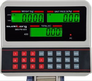 Steinberg Waga sklepowa platformowa SBS-PW-60 LCD do 60kg 4