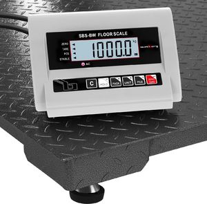 Steinberg Waga elektroniczna magazynowa towarowa LCD do 1 Tony 1T Waga platforma paletowa do magazynu SBS-BW-1T LCD do 1 Tony 5