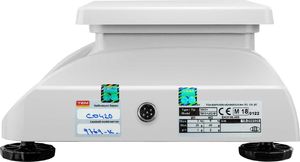 TEM Waga sklepowa handlowa z legalizacją BEKO+ TEM RS232 6kg / 2g 2