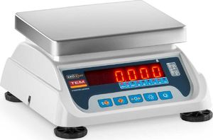 TEM Waga sklepowa handlowa z legalizacją BEKO+ TEM RS232 6kg / 2g 7