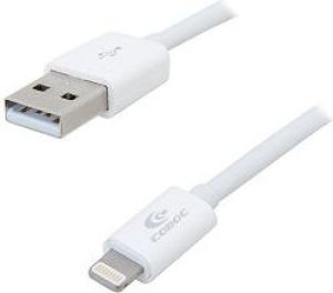 Kabel USB Luxa2 USB-A - Lightning 1 m Biały (PO-APP-PCL1WH-00) 1