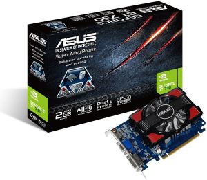 Karta graficzna Asus GeForce GT 730 2GB DDR3 (128 bit) HDMI, D-Sub, DVI-D, BOX (GT730-2GD3) 1