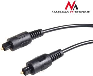 Kabel Maclean Toslink - Toslink 2m czarny (MCTV-640) 1