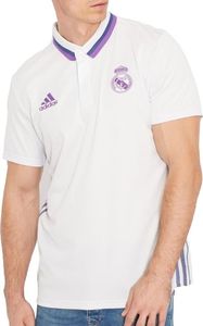 Adidas Koszulka męska Real Cl Polo biała r. L (AO3070) 1