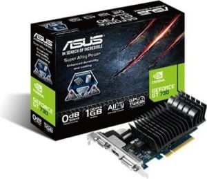 Karta graficzna Asus GeForce GT 730 1GB DDR3 (64 bit) HDMI, D-Sub, DVI-D, BOX (GT730-SL-1GD3-BRK) 1
