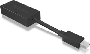 Adapter AV Icy Box DisplayPort Mini - D-Sub (VGA) czarny (IB-AC504) 1