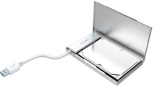 Kieszeń Icy Box 2.5" SATA SSD/HDD USB 3.0 srebrny (IB-AC6034-U3) 1