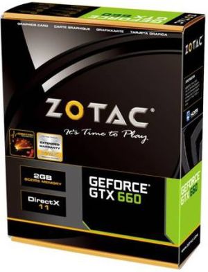Karta graficzna Zotac GeForce GTX 660, 2GB DDR5 (192 Bit), HDMI, 2xDVI, DP (ZT-60901-10S) 7