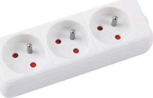 Office Products PRZEDŁUŻACZ OFFICE PRODUCTS 3 GNIAZDA 1,5M Z UZIEMIENIEM BIAŁY 2