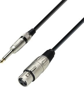 Kabel Adam Hall Jack 6.3mm - XLR 3m srebrny 1