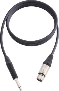 Kabel Adam Hall Jack 6.3mm - XLR 10m czarny 1