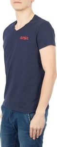 NASA Koszulka męska V Neck Basic-Worm Navy r. XXL 1