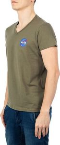NASA Koszulka męska V Neck Basic-Ball Khaki r. XXL 1