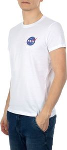 NASA Koszulka męska O Neck Basic-Ball White r. M 1