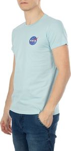 NASA Koszulka męska O Neck Basic-Ball Sky r. XXL 1