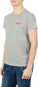 NASA Koszulka męska O Neck Basic-Worm Grey Mel r. XL 1