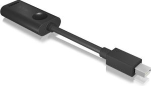 Kabel Icy Box DisplayPort Mini - HDMI 0.15m czarny (IB-AC506) 1