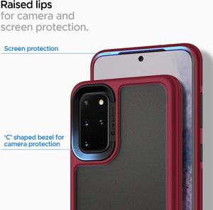 Spigen Etui Spigen Ciel Color Brick Samsung Galaxy S20 Burgundy 3