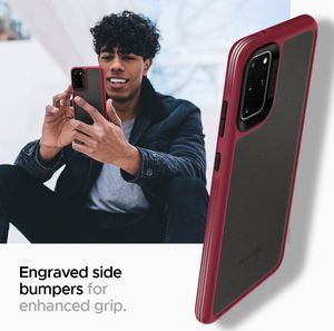 Spigen Etui Spigen Ciel Color Brick Samsung Galaxy S20+ Plus Burgundy 6