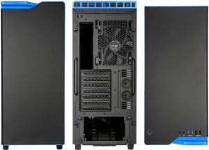 Obudowa Nzxt H440 - czarno niebieska z oknem - wyciszona (CA-H440W-M4) 2