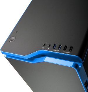 Obudowa Nzxt H440 - czarno niebieska z oknem - wyciszona (CA-H440W-M4) 4