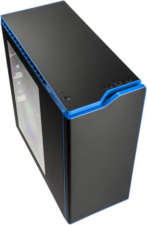 Obudowa Nzxt H440 - czarno niebieska z oknem - wyciszona (CA-H440W-M4) 6