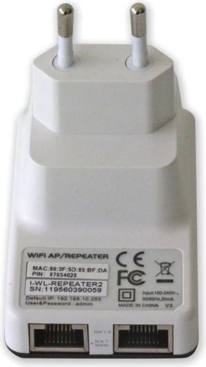 Access Point Techly 300N Wall Repeater2 (I-WL-REPEATER2) 4