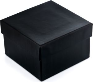 Prezentowe pudełko na zegarek - czarne uniwersalny 1
