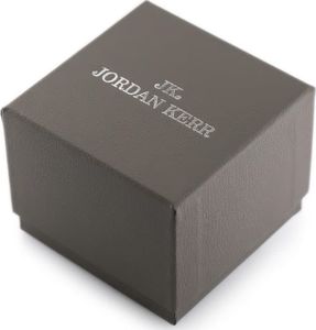 Jordan Kerr Prezentowe pudełko na zegarek - JORDAN KERR - szare/srebrne uniwersalny 1