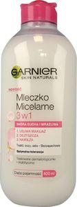 Garnier Skin Naturals Mleczko micelarne 3w1 - cera sucha i wrażliwa 400ml 1