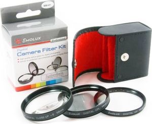Filtr Emolux Zestaw filtrów:UV CPL MAKRO+8-52mm 1