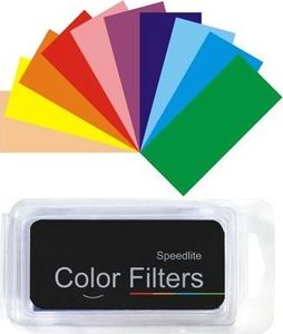 Filtr GODOX FILTRY ŻELOWE na lampę błyskową - 12 kolorów / STROBIST 2