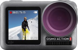 Greenl Filtr Pełny Szary ND16 NDx16 do DJI OSMO ACTION 10