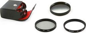Filtr Seagull Zestaw filtrów 55mm - CPL / UV / SZARY POŁÓWKOWY 2