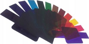 Filtr SiGi Filtry ŻELOWE STROBIST 12 kolorów do Lampy Błyskowej 1