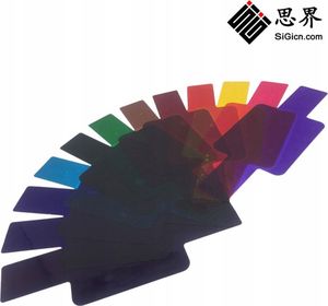 Filtr SiGi Filtry ŻELOWE STROBIST 12 kolorów do Lampy Błyskowej 2