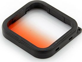 Xrec FILTR Połówkowy Pomarańczowy do GoPro HERO 5 6 7 BLACK 3
