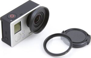Xrec Zestaw ochronny 3w1 (Adapter 37mm / Filtr UV / Dekielek) do GoPro HERO 4 3+ 3 11