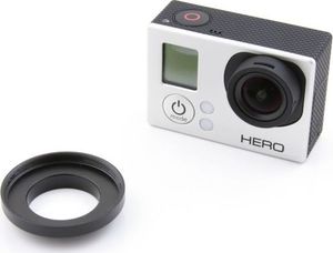 Xrec Zestaw ochronny 3w1 (Adapter 37mm / Filtr UV / Dekielek) do GoPro HERO 4 3+ 3 3