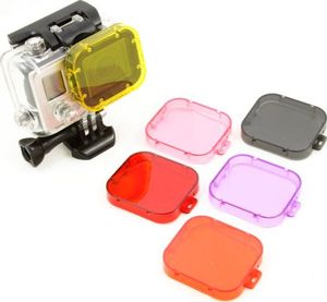Xrec ZESTAW FILTRÓW 6w1 do GoPro HERO 3 / TYP: II (SB3165) - SB3165 5