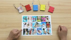 Kodak Mini Foto Album 20 zdjęć Kodak Samodzielny Druk - Mały Kwadrat ZIELONY 11