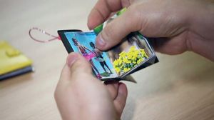 Kodak Mini Foto Album 20 zdjęć Kodak Samodzielny Druk - Mały Kwadrat ZIELONY 8