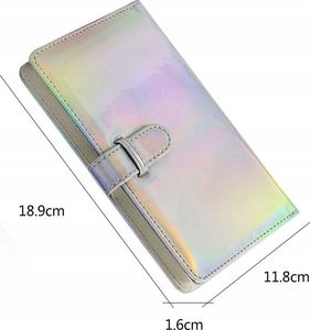 LoveInstant Album na Zdjęcia Natychmiastowe 96 szt. do FujiFilm INSTAX / Polaroid - Srebrny Błysk 4