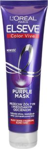 L’Oreal Paris Elseve Color-Vive Purple Maska do włosów przeciw żółtym i miedzianym odcieniom 150ml 1