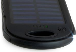 Powerbank PowerNeed 5000mAh z panelem solarnym 1.2W (S5000B) 7